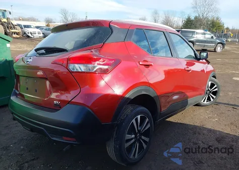 2019 Nissan Kicks Sv from USA, damaged, VIN 3N1CP5CU9KL525426